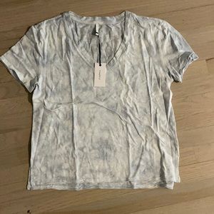 light blue tye dye tshirt